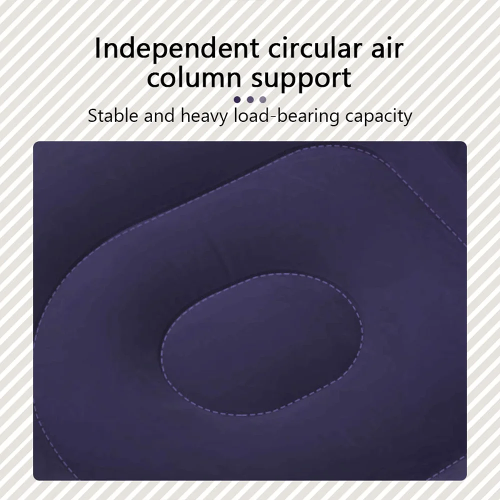 Inflatable Leisure Bean Bag Sofa Lazy Sofa Set Outdoor Foldable Recliner Bed Fluffy Seat Tatami Footstool Bedroom Chair - Image 2