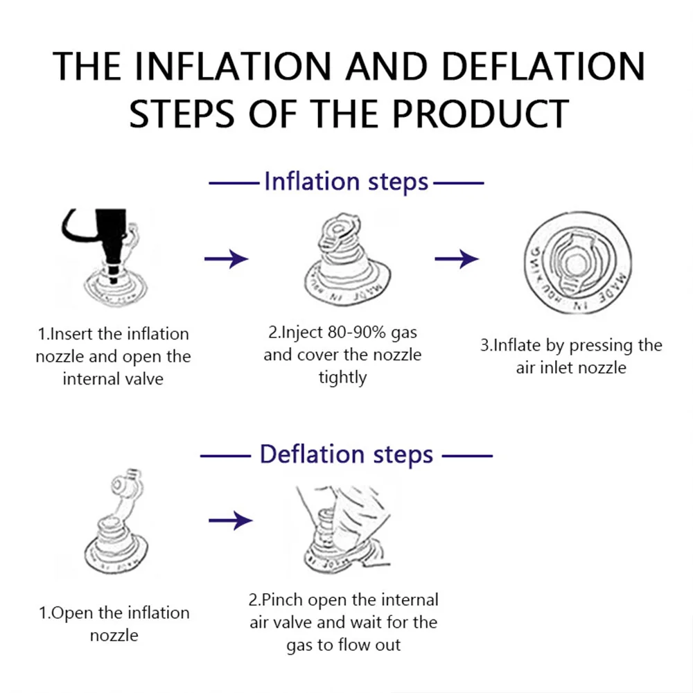 Inflatable Leisure Bean Bag Sofa Lazy Sofa Set Outdoor Foldable Recliner Bed Fluffy Seat Tatami Footstool Bedroom Chair - Image 5